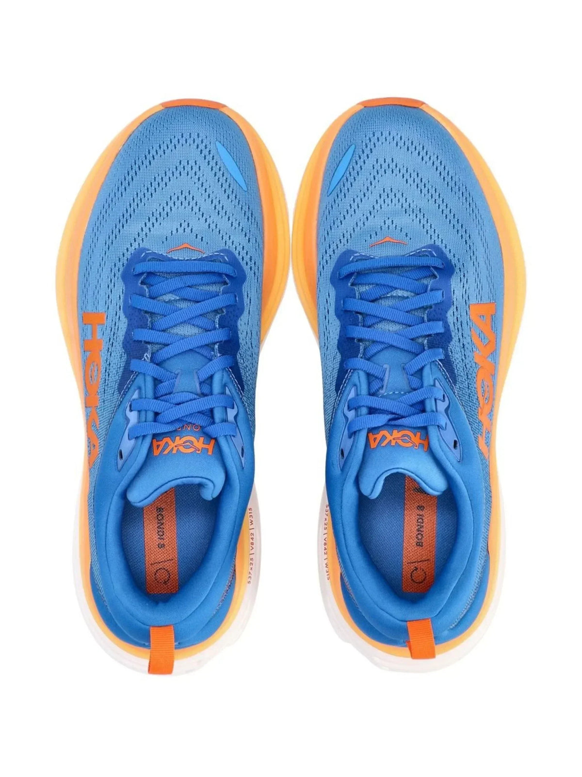 HOKA - Bondi 8 (Coastal Sky Vibrant Orange)