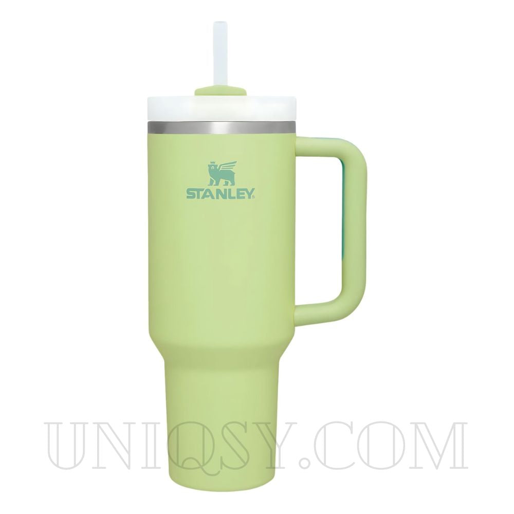 The Quencher Stanley Neon 40 OZ Tumbler Cup