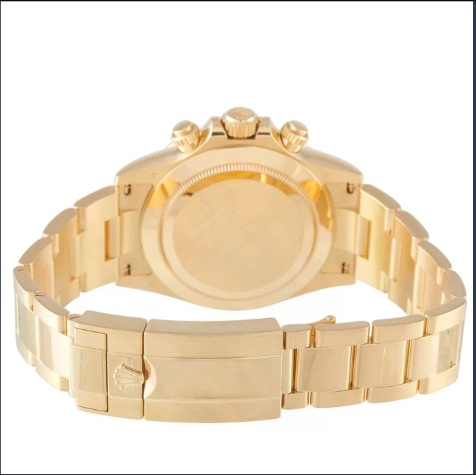 GREEN DIAL DAYTONA GOLD 40MM WATCH
