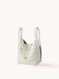 Lattice Bucket Bag