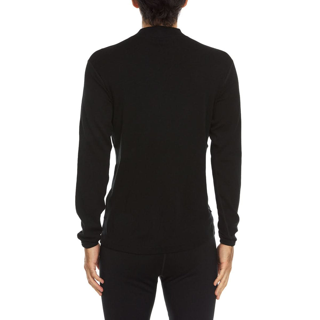 Midweight Wool Mock Neck - 100% Merino Wool