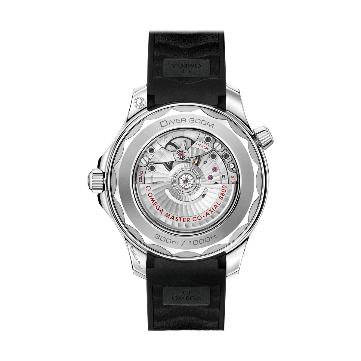 OMEGA Seamaster Diver 300M 42mm - Black on Rubber Strap